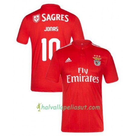 Jalkapallo Pelipaidat Benfica Jonas 10 Kotipaita 2018-2019 Lyhythihainen